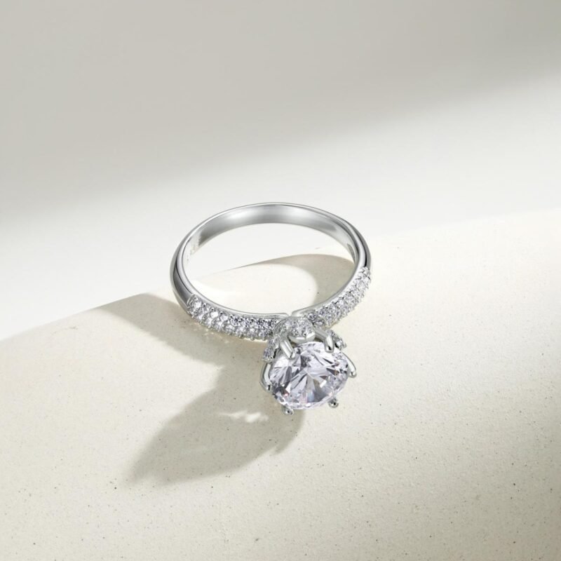 Luxury round ring - Image 4