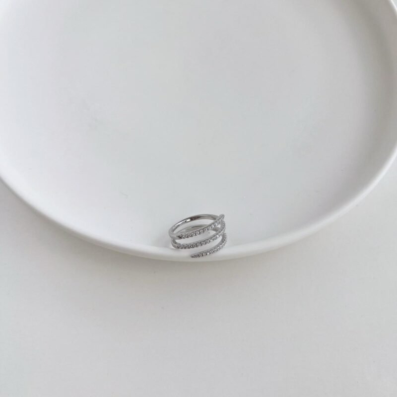 Spiral zircon ring - Image 2
