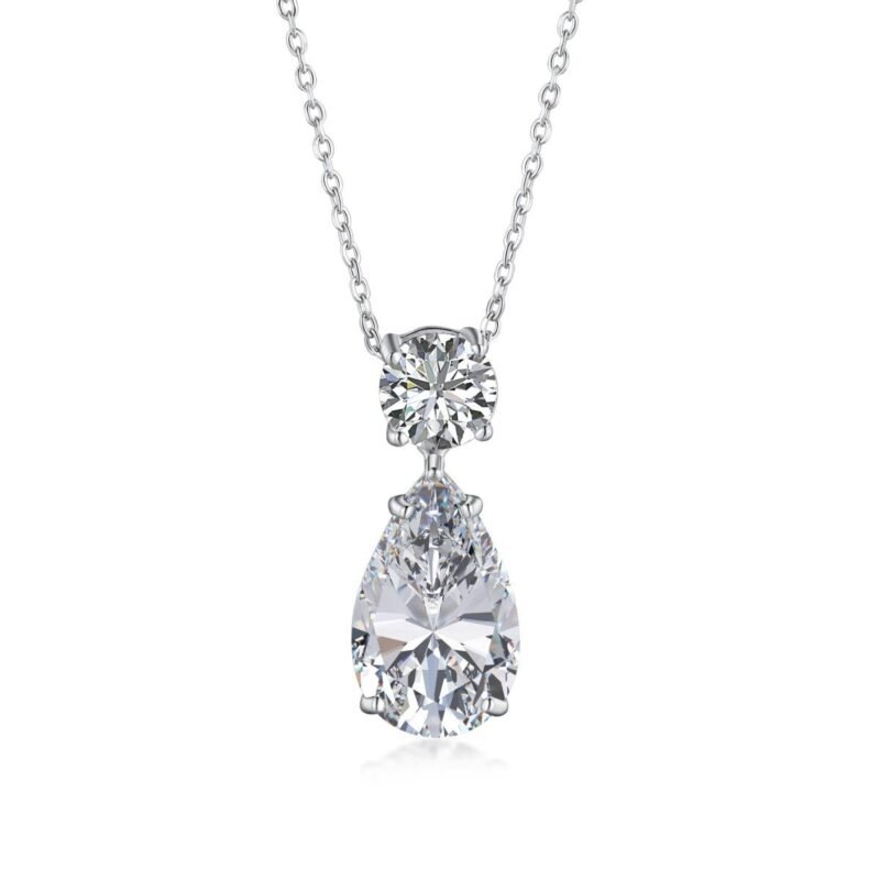 Pear drop necklace
